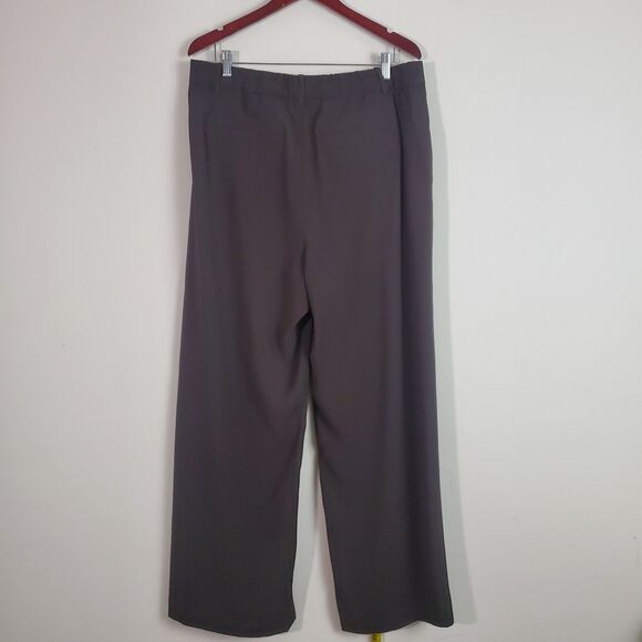 Gap Women's Pants 16 Brown 365 High Rise Trouser Capsule Wardrobe Business - Picture 8 of 15